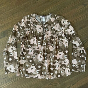 Patagonia Organic Cotton Top in Blossom Fields: Shell Pink Women M